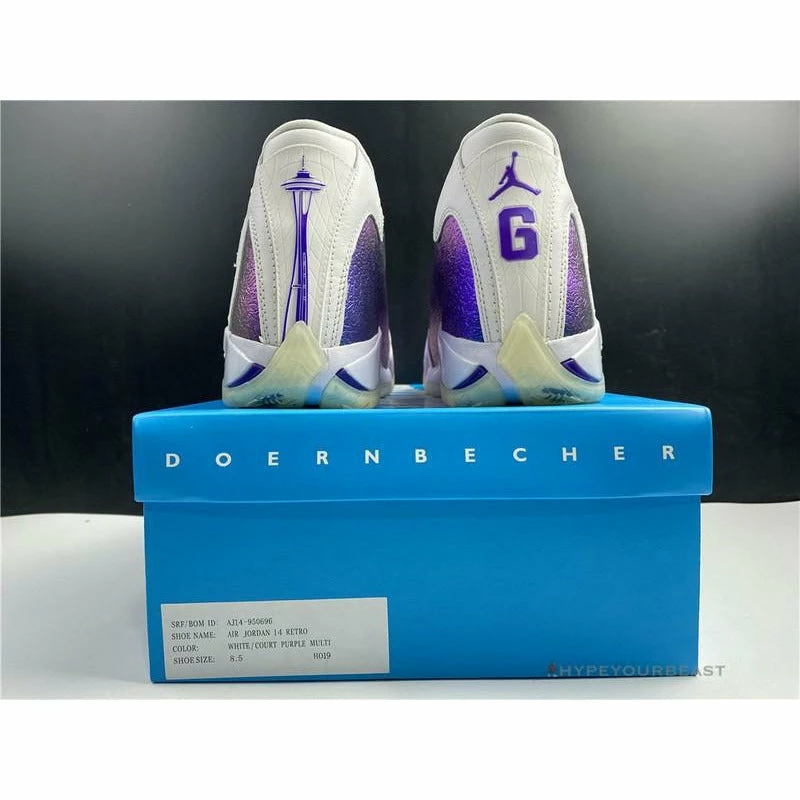 HypeYourBeast Air Jordan 14 White 'Doernbecher' 14 HypeYourBeast Air Jordan 14 White 'Doernbecher'