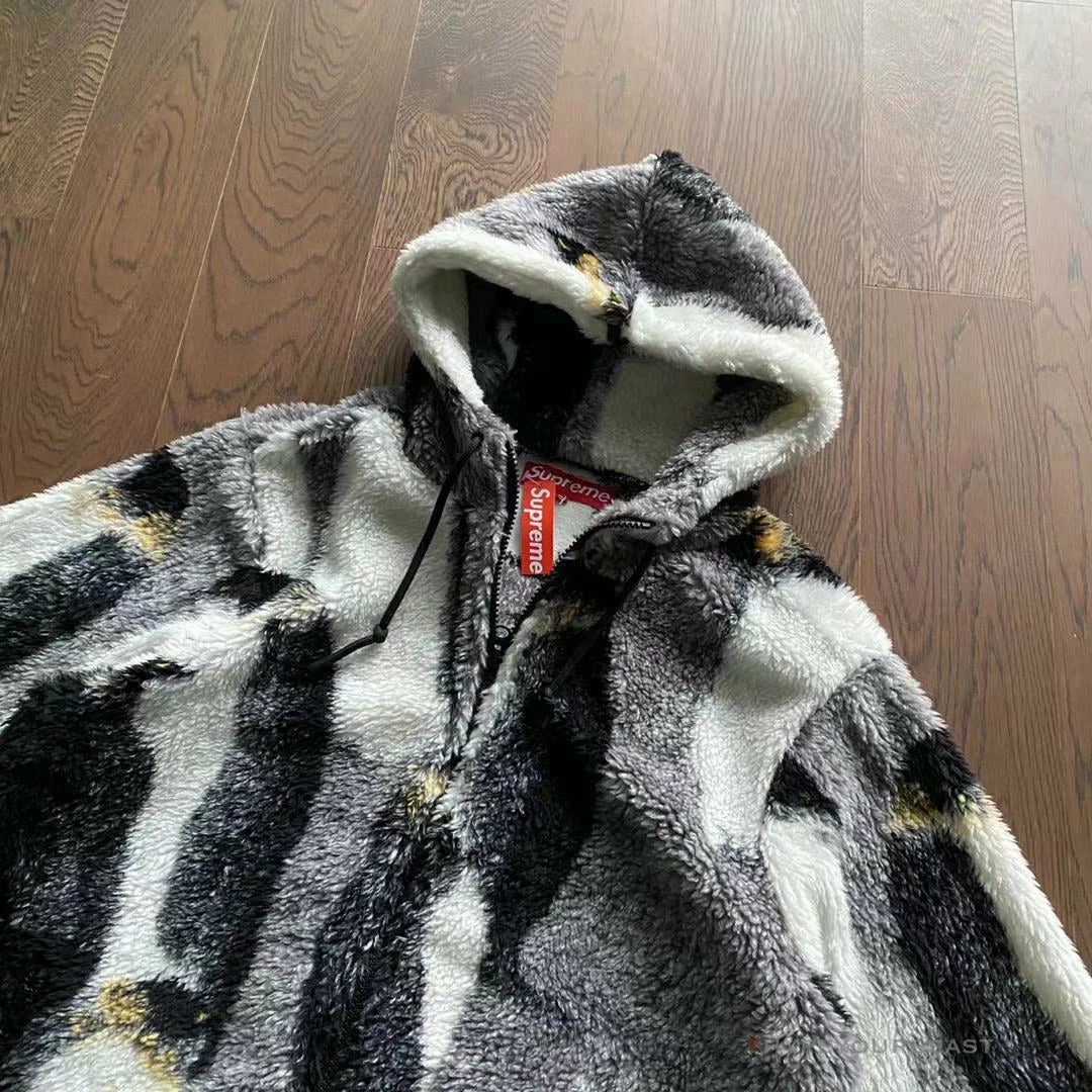 HypeYourBeast Supreme Penguins Hooded Fleece Jacket Black Hoodies & Jackets 12 HypeYourBeast Supreme Penguins Hooded Fleece Jacket Black Hoodies & Jackets