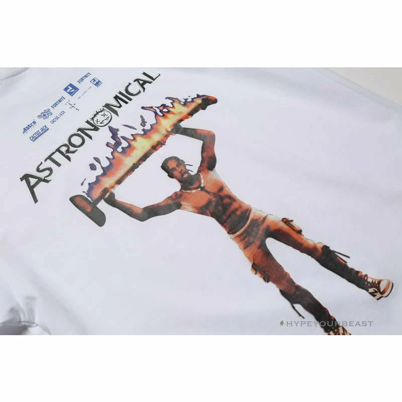 Hypeyourbeast OFF-WHITE Travis Scott Cactus Jack Tee Shirt 'WHITE' 5 Hypeyourbeast OFF-WHITE Travis Scott Cactus Jack Tee Shirt 'WHITE'