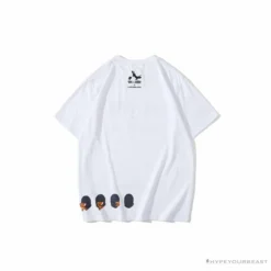 Hypeyourbeast BAPE Little Ape Head Tom And Jerry Chase Tee Shirt 'WHITE' Clothes