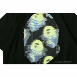 Hypeyourbeast Clothes BAPE Green Ape Head Blue Storm Tee Shirt 'BLACK' 25 Hypeyourbeast Clothes BAPE Green Ape Head Blue Storm Tee Shirt 'BLACK'