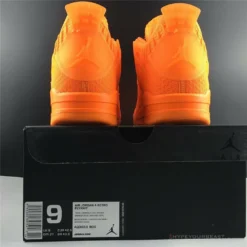 Hypeyourbeast Air Jordan 4 Retro Flyknit Orange
