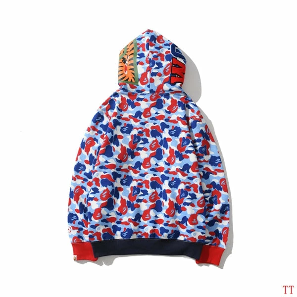 Hypeyourbeast Bape Hoodie Camo Blue Red 6 Hypeyourbeast Bape Hoodie Camo Blue Red