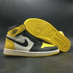 Hypeyourbeast Air Jordan 1 Mid 'Yellow Toe'