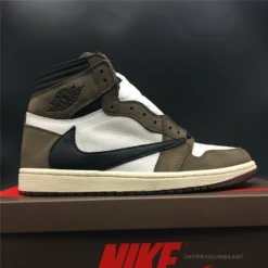 Hypeyourbeast Travis Scott X Air Jordan 1 Retro High OG 'Mocha'