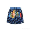 Hypeyourbeast BAPE X READYMADE Tiger Head Foam Camouflage Shorts 'BLUE' Clothes