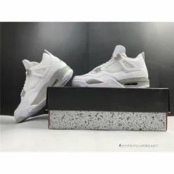 HypeYourBeast Air Jordan 4 'White Tech Grey'