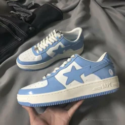 HypeYourBeast BAPE STA Low Top Sneakers Blue