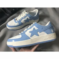 HypeYourBeast BAPE STA Low Top Sneakers Blue