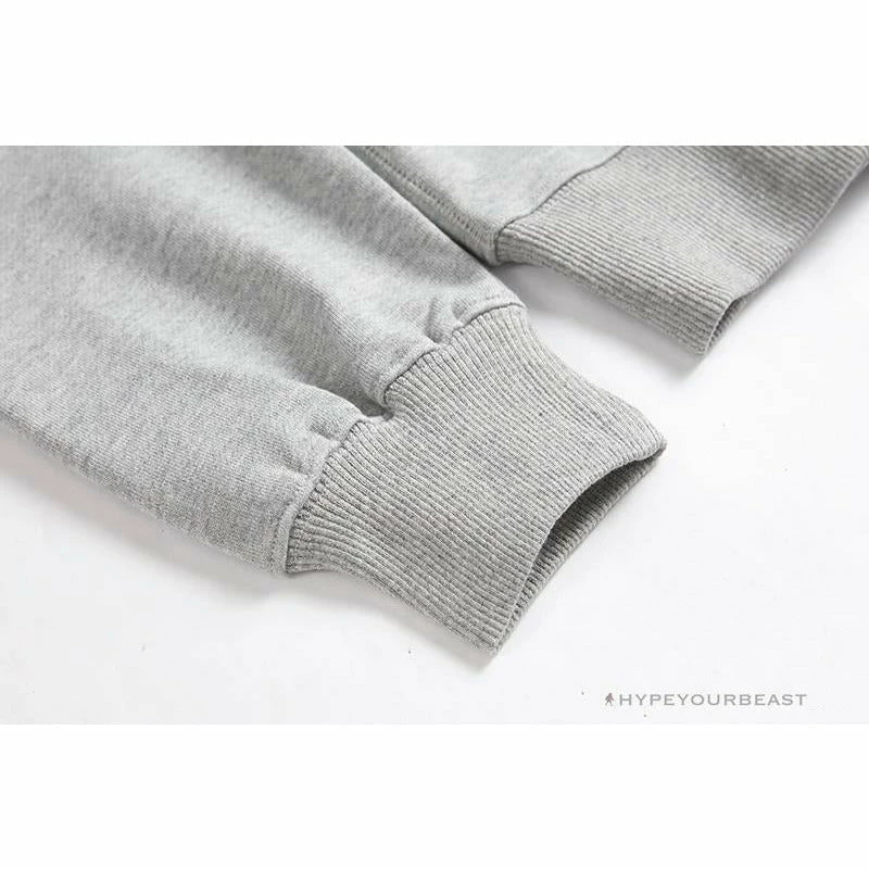 Hypeyourbeast BAPE Classic Ape Head Hoodie 'GREY' 12 Hypeyourbeast BAPE Classic Ape Head Hoodie 'GREY'