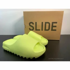 HypeYourBeast Adidas Yeezy Slide Glow Green 16 HypeYourBeast Adidas Yeezy Slide Glow Green
