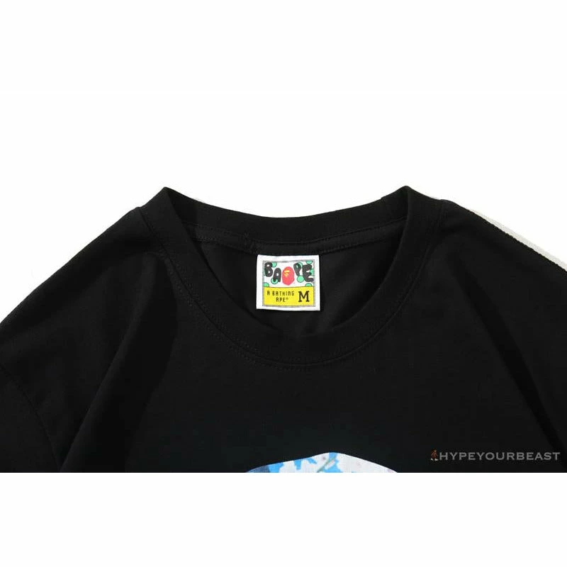 Hypeyourbeast BAPE Japan Limited Edition Mt. Fuji Sakura Tee Shirt 'BLACK' 3 Hypeyourbeast BAPE Japan Limited Edition Mt. Fuji Sakura Tee Shirt 'BLACK'