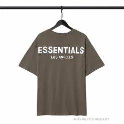 HypeYourBeast FOG Essentials Tee Shirt ‘Los Angeles’ TAUPE T-Shirts