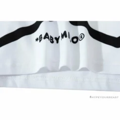 Hypeyourbeast BAPE Baby Milo Cartoon Vest Color Matching Tee Shirt