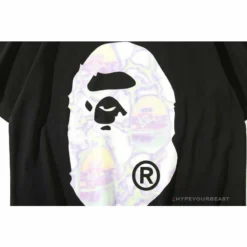 Hypeyourbeast Clothes BAPE Great Ape Head Symphony Lightning Tee Shirt 'BLACK'
