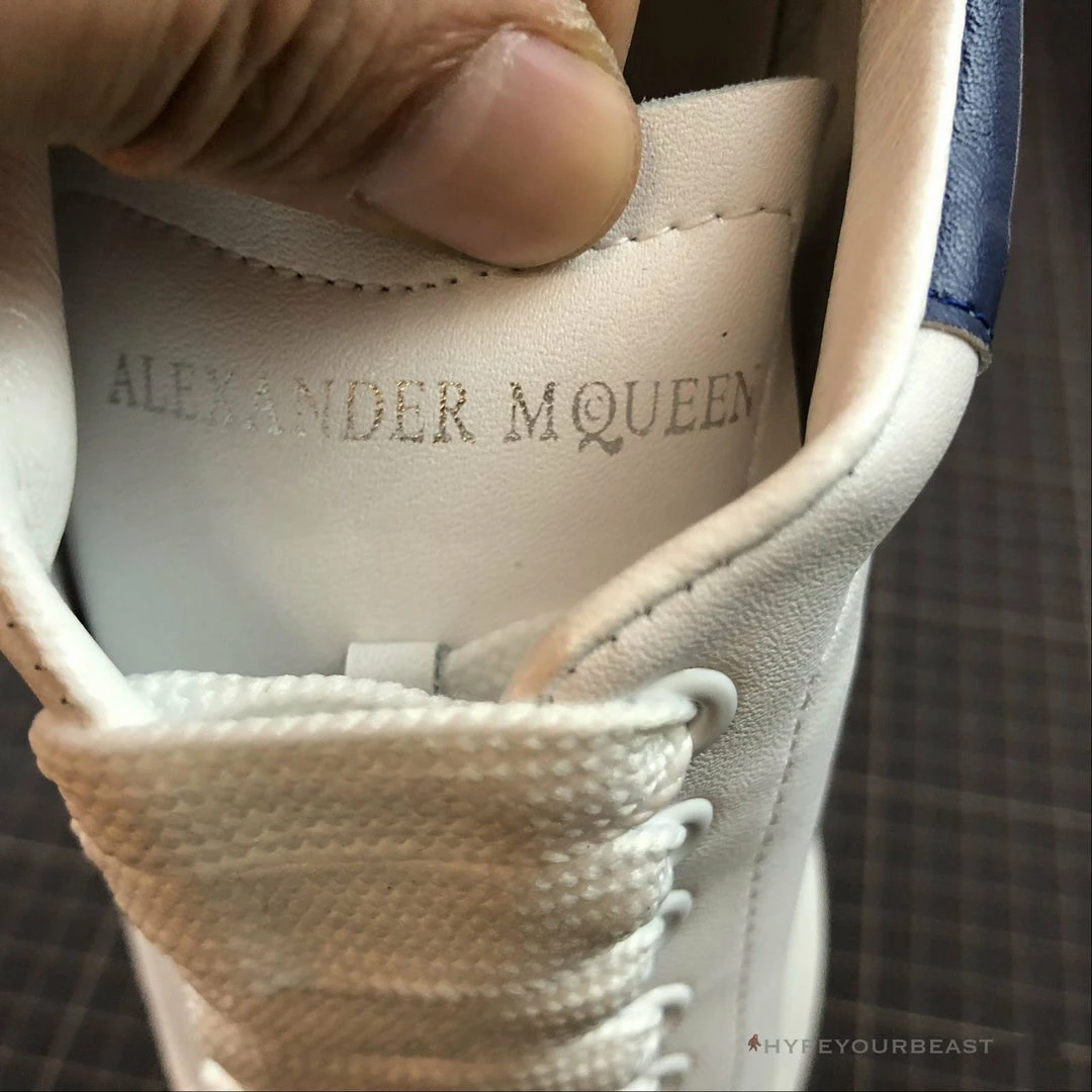 HypeYourBeast Alexander McQueen White / Navy 15 HypeYourBeast Alexander McQueen White / Navy