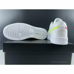 Hypeyourbeast Air Jordan 1 Low 'White Multi-Color'