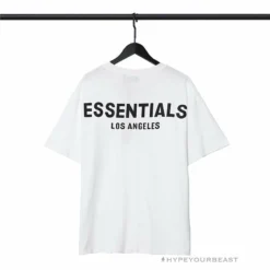 HypeYourBeast FOG Essentials Tee Shirt ‘Los Angeles’ WHITE T-Shirts