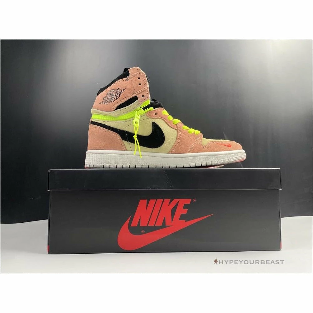 HypeYourBeast Air Jordan 1 High Switch 'Pink Volt' 15 HypeYourBeast Air Jordan 1 High Switch 'Pink Volt'