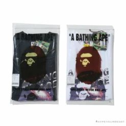 Hypeyourbeast Clothes BAPE Universe Solar System Ape Man Head Tee Shirt 'BLACK'