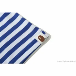 Hypeyourbeast Clothes BAPE Baby Milo Sesame Street Striped Tee Shirt 'BLUE'