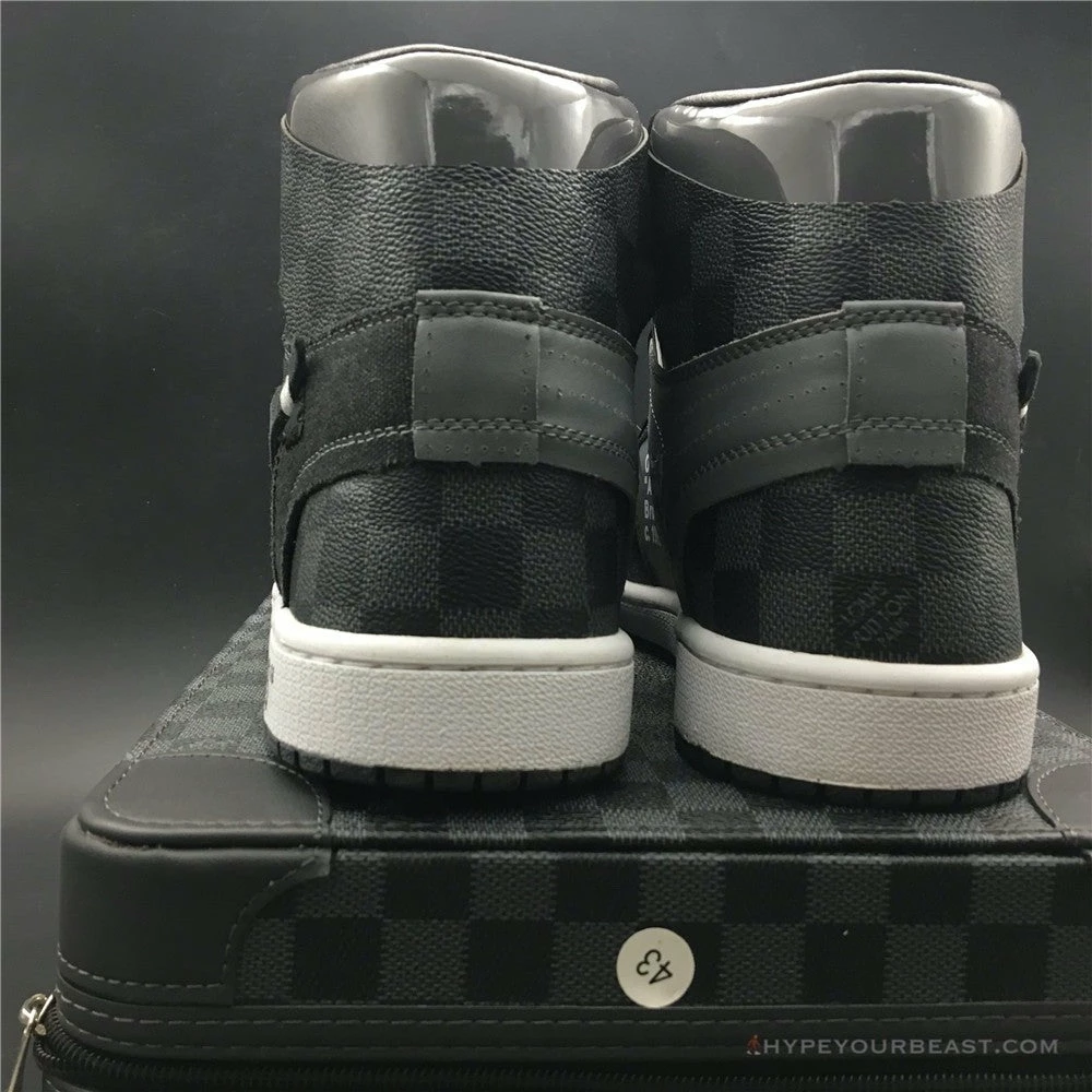 Hypeyourbeast Off White X Jordan 1 X LV Black 24 Hypeyourbeast Off White X Jordan 1 X LV Black