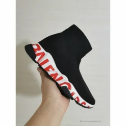 HypeYourBeast BCG Sock Sneakers Black White Red Balanciaga Sock Sneakers