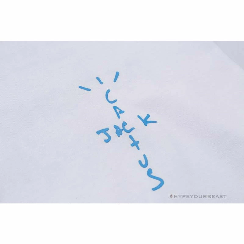 Hypeyourbeast OFF-WHITE Travis Scott Cactus Jack Tee Shirt 'WHITE' 4 Hypeyourbeast OFF-WHITE Travis Scott Cactus Jack Tee Shirt 'WHITE'