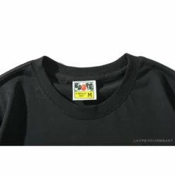 Hypeyourbeast BAPE Valentine's Day Chocolate Ape Head Tee Shirt 'BLACK'