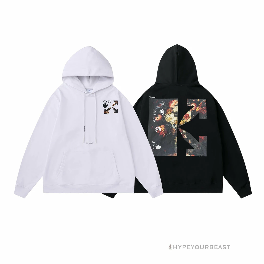 HypeYourBeast Off White Hoodie Jabba Flower - Black Hoodies & Jackets 4 HypeYourBeast Off White Hoodie Jabba Flower - Black Hoodies & Jackets