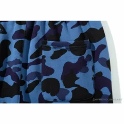 Hypeyourbeast BAPE X READYMADE Tiger Head Foam Camouflage Shorts 'BLUE' Clothes