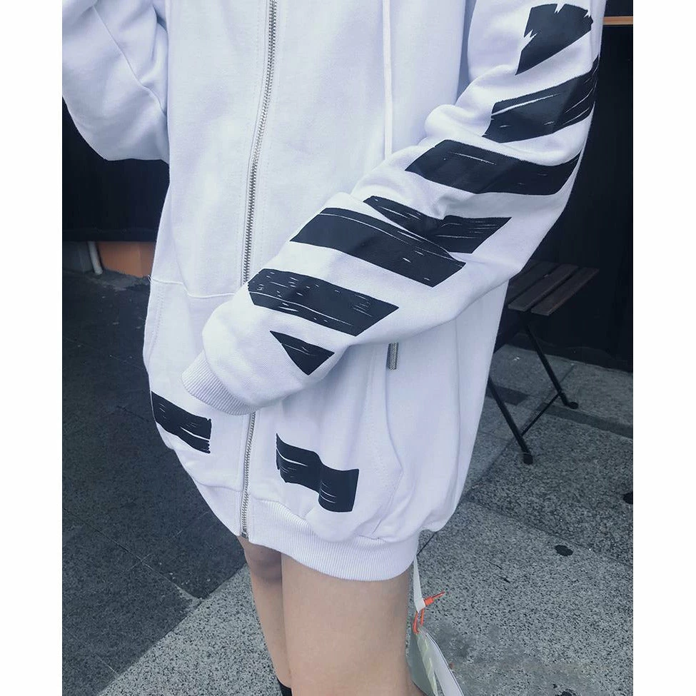 HypeYourBeast Hoodies & Jackets Off White Hoodie White & Black 10 HypeYourBeast Hoodies & Jackets Off White Hoodie White & Black