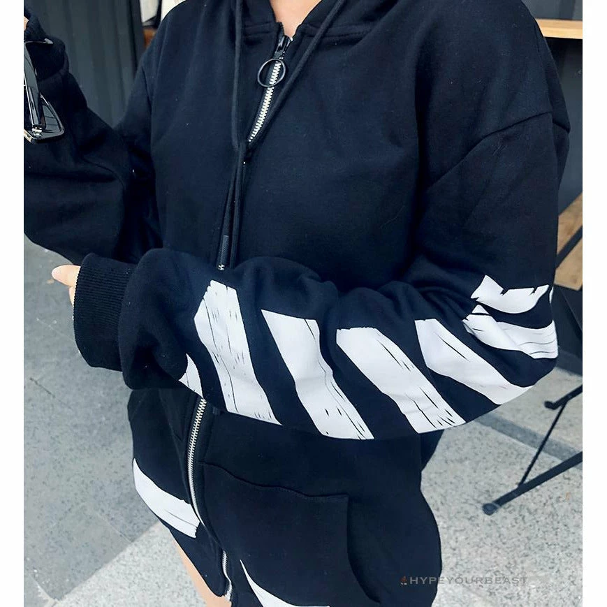 HypeYourBeast Off White Hoodie Black & White 17 HypeYourBeast Off White Hoodie Black & White