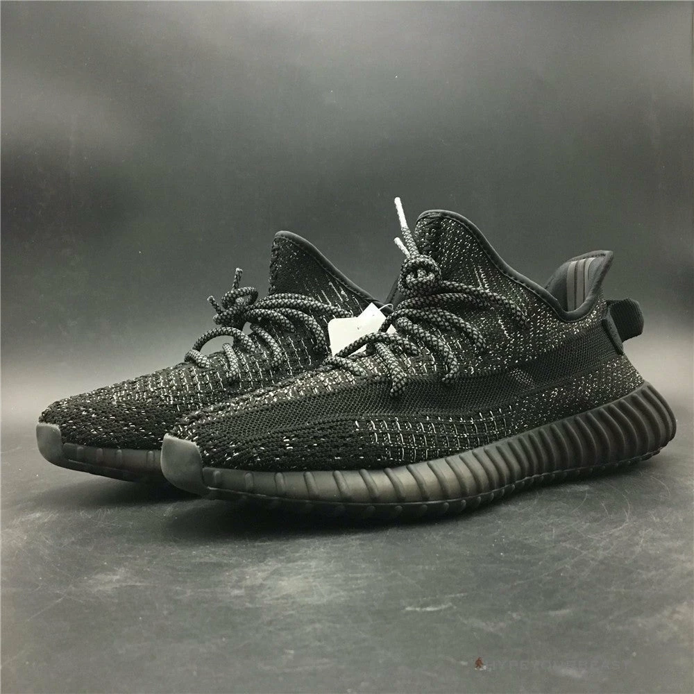 Hypeyourbeast Adidas Yeezy Boost 350 V2 Black / Black / Static 20 Hypeyourbeast Adidas Yeezy Boost 350 V2 Black / Black / Static