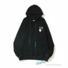 HypeYourBeast Off White Hoodie Skull Black