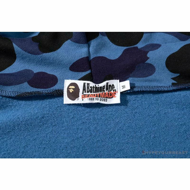 Hypeyourbeast BAPE X Readymade Tiger Head Foam Camouflage Hoodie 'BLUE' Clothes 6 Hypeyourbeast BAPE X Readymade Tiger Head Foam Camouflage Hoodie 'BLUE' Clothes