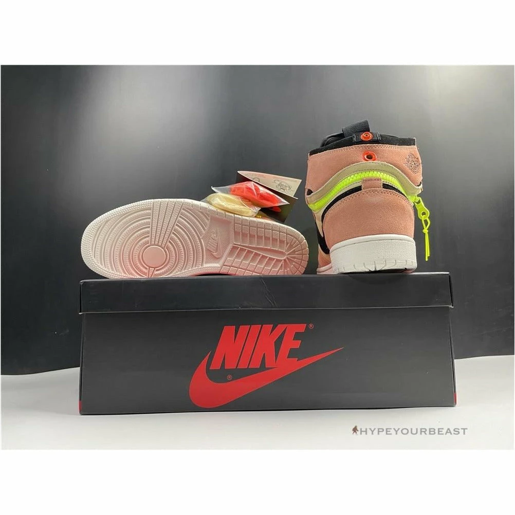 HypeYourBeast Air Jordan 1 High Switch 'Pink Volt' 17 HypeYourBeast Air Jordan 1 High Switch 'Pink Volt'