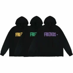 HypeYourBeast Hoodies & Jackets Vlone Green And Black Friends Hoodie