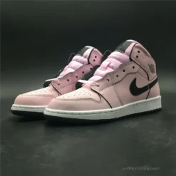 Hypeyourbeast Air Jordan 1 Mid Pink Quartz