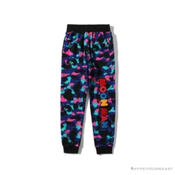 Hypeyourbeast BAPE X KID CUDI Camouflage Pants Clothes