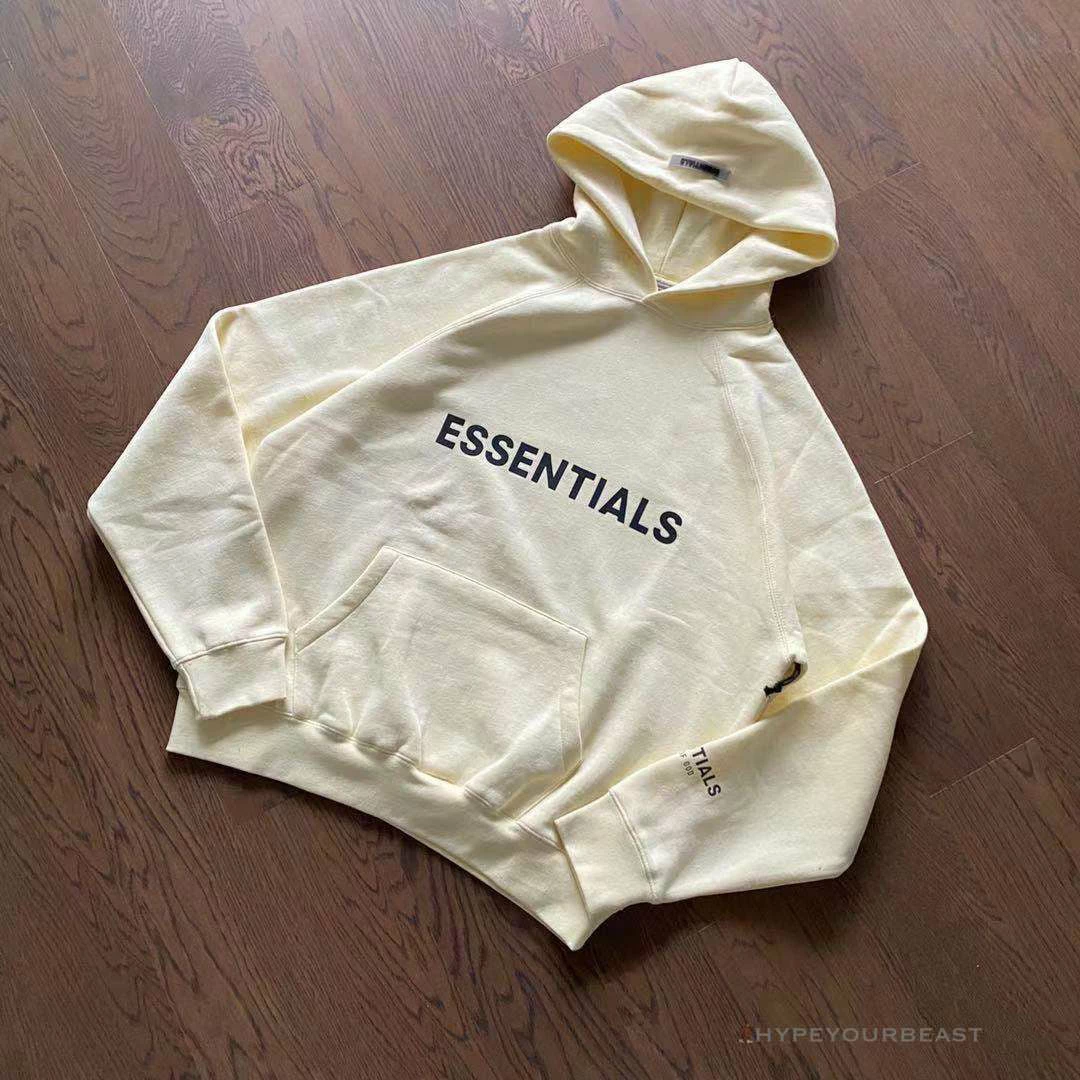 Hypeyourbeast Hoodies & Jackets FOG 'ESSENTIALS' Hoodie Creame 3 Hypeyourbeast Hoodies & Jackets FOG 'ESSENTIALS' Hoodie Creame