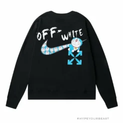HypeYourBeast Shirts Off-White X Nike Shirt Doraemon Black