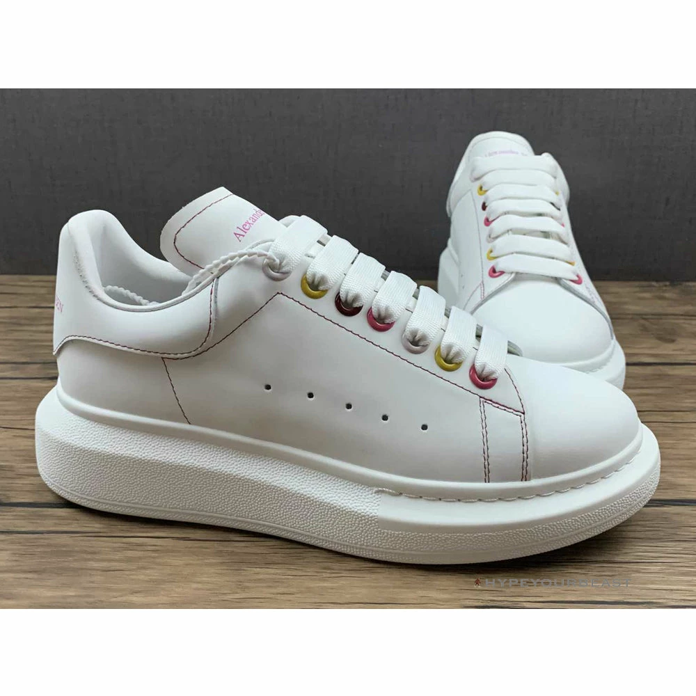 HypeYourBeast Alexander McQueen White / White / Pink 1 HypeYourBeast Alexander McQueen White / White / Pink