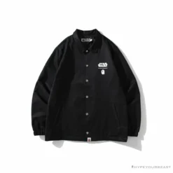 Hypeyourbeast Clothes BAPE X Star Wars Collaboration Windbreaker Jacket 'BLACK'