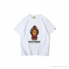 Hypeyourbeast BAPE Baby Milo Red Shark Hat Little Monkey Tee Shirt 'WHITE'