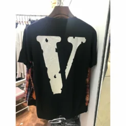 HypeYourBeast Vlone Black And Silver Tee Shirt T-Shirts