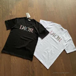 Hypeyourbeast Dior Tee Shirt Black T-Shirts