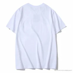 Hypeyourbeast BAPE Tiger Pattern Camouflage Ape Initials Tee Shirt 'WHITE' Clothes