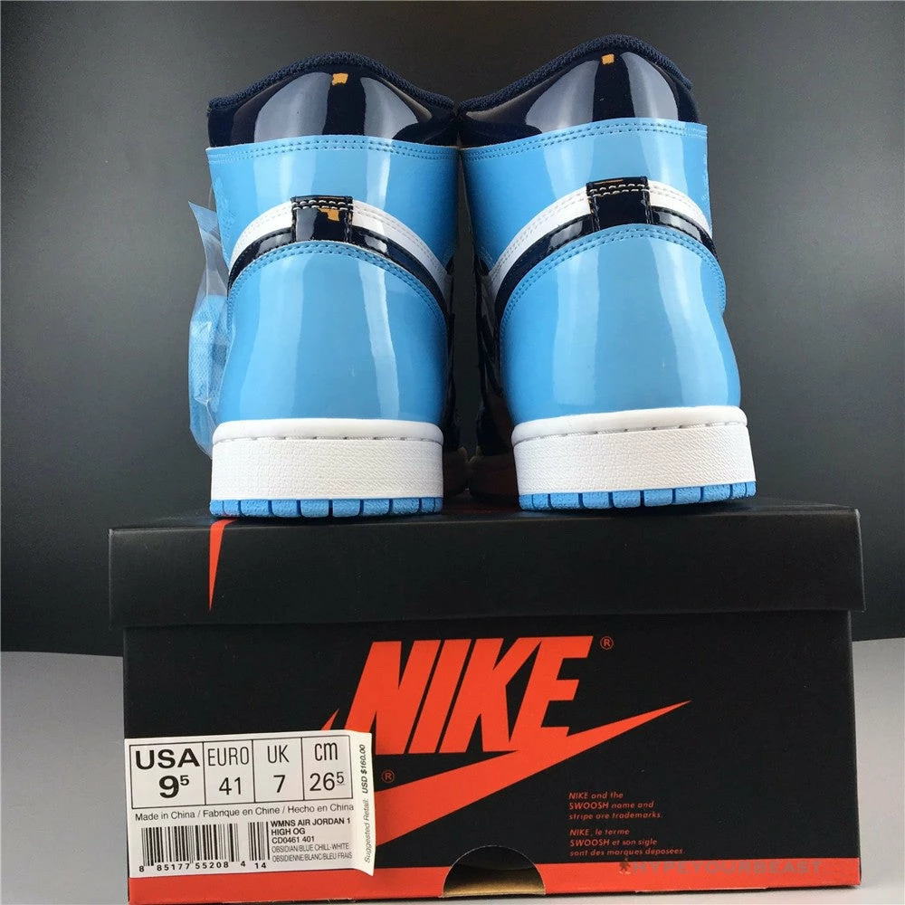 Hypeyourbeast Air Jordan 1 Retro High UNC Patent 14 Hypeyourbeast Air Jordan 1 Retro High UNC Patent