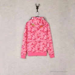 HypeYourBeast Bape Hoodie Pink 25 HypeYourBeast Bape Hoodie Pink